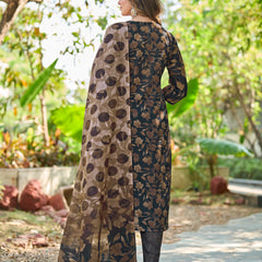 Mal Cotton Digital Print Kurta Pant Set