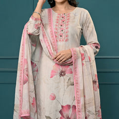 Digital Print Cotton Kurta Set for Women