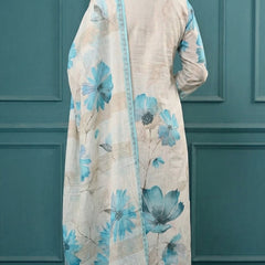 Digital Print Cotton Kurta Set for Women