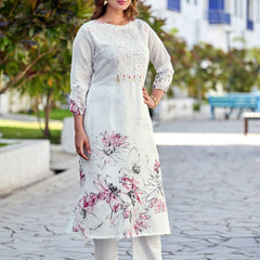 TAVAS Digital Print Cotton Co-ord Set