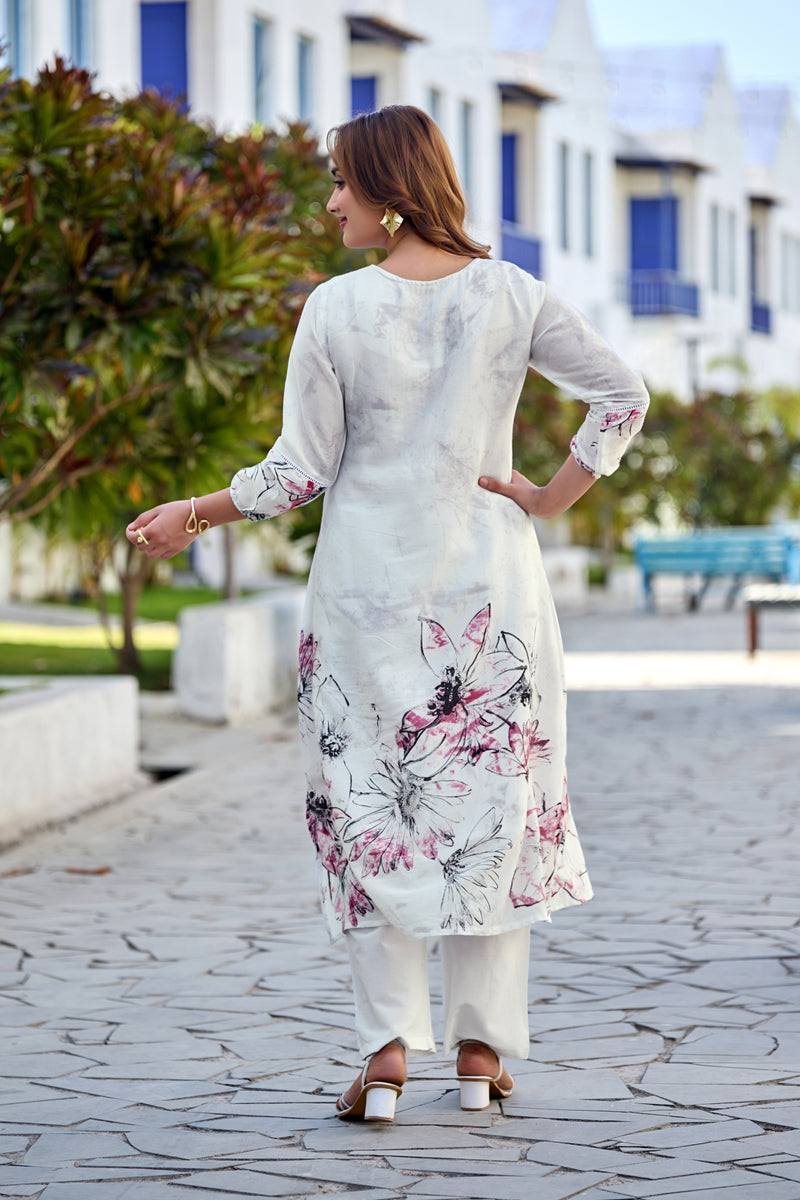 TAVAS Digital Print Cotton Co-ord Set