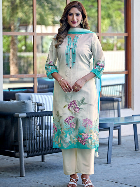 TAVAS Charm Mal Cotton Printed Kurta